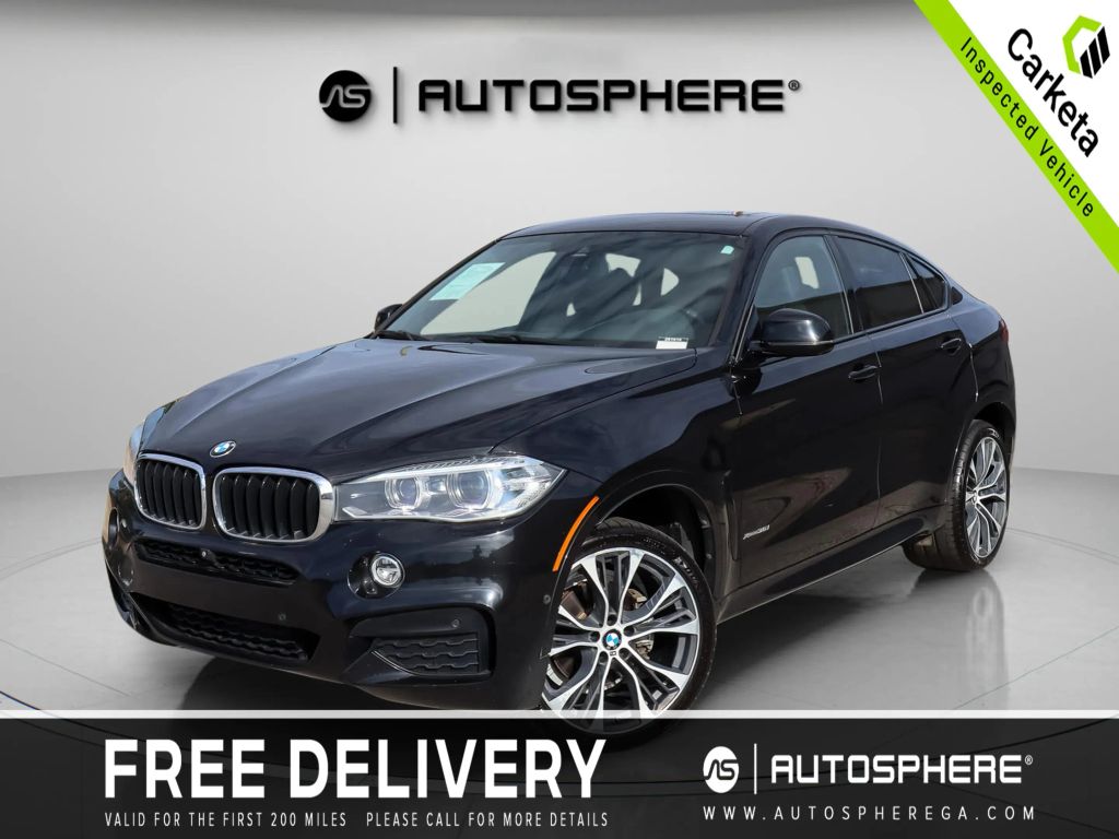 2018 BMW X6 SUV 6-CYL, TURBO, 3.0 LITER XDRIVE35I SPORT UTILITY 4D