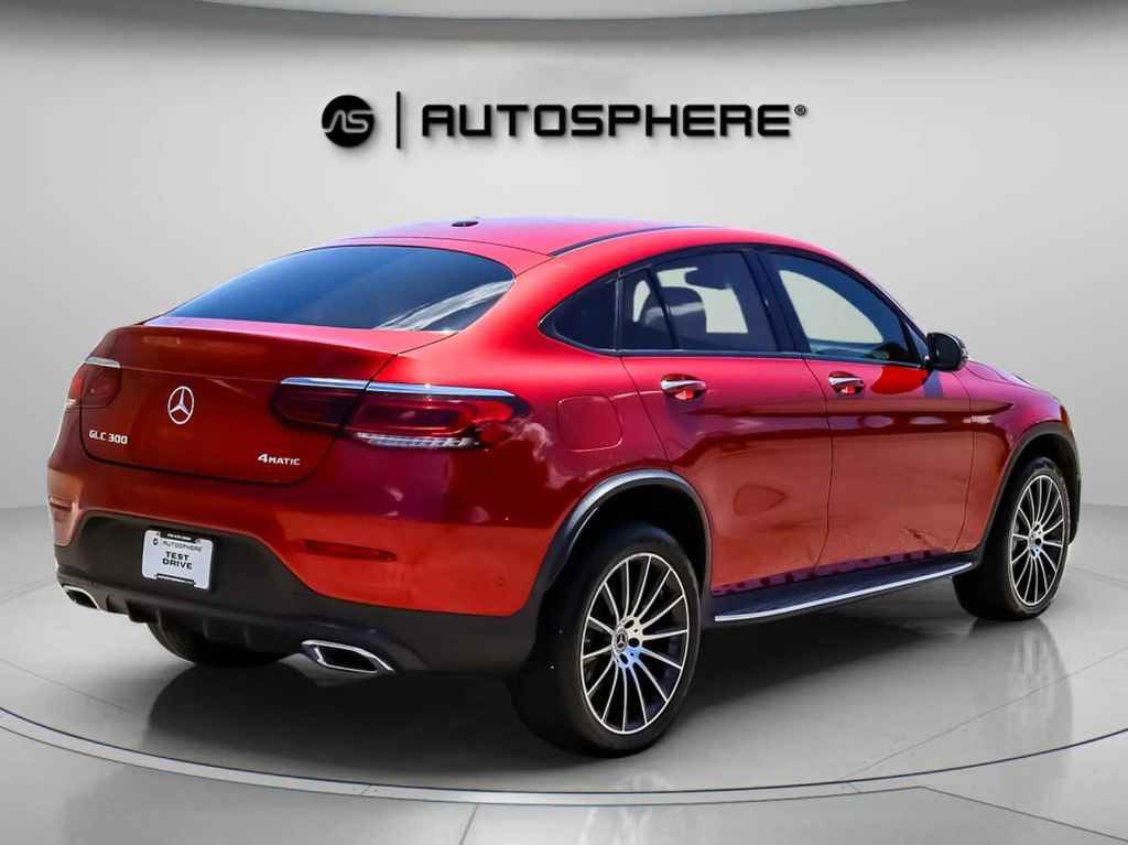 2020 MERCEDES-BENZ GLC COUPE SUV 4-CYL, TURBO, 2.0 LITER GLC 300 4MATIC SPORT UTILITY 4D