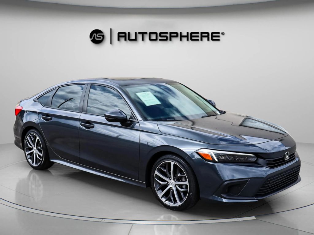 2022 HONDA CIVIC SEDAN 4-CYL, I-VTEC, TURBO, 1.5 LITER TOURING SEDAN 4D
