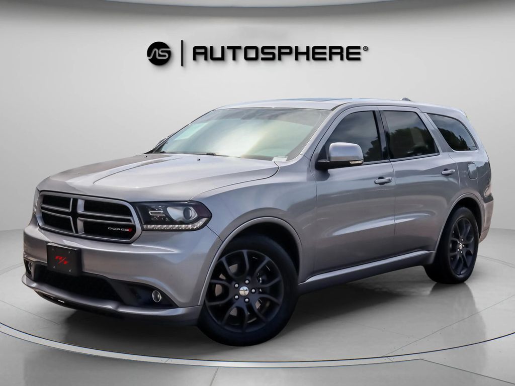 2017 DODGE DURANGO SUV V8, HEMI, 5.7 LITER R/T SPORT UTILITY 4D