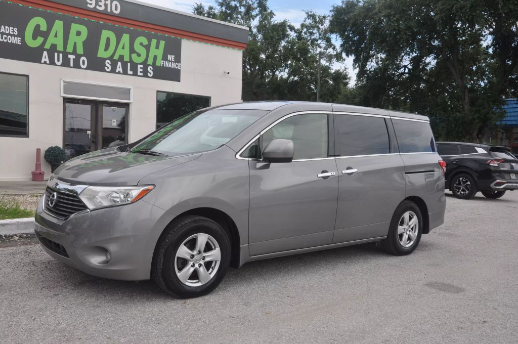 2013 NISSAN QUEST VAN V6, 3.5 LITER SV MINIVAN 4D