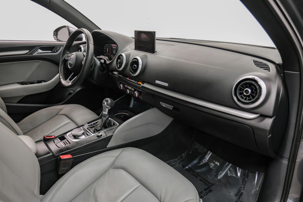 2018 AUDI A3 SEDAN 4-CYL, TURBO, 2.0 LITER PREMIUM SEDAN 4D