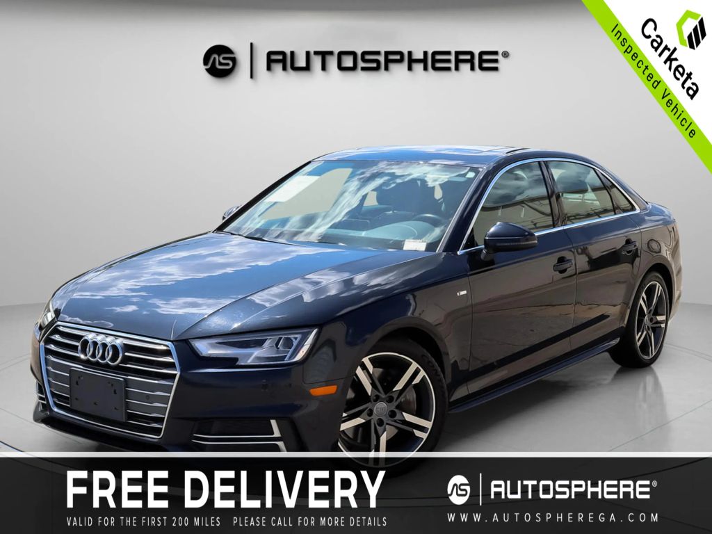 2018 AUDI A4 SEDAN 4-CYL, TURBO, 2.0 LITER PREMIUM PLUS SEDAN 4D