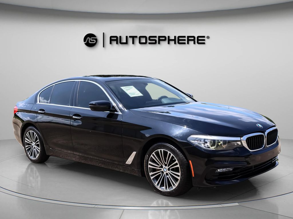 2018 BMW 5 SERIES SEDAN 4-CYL, TWIN TURBO, 2.0 LITER 530I SEDAN 4D