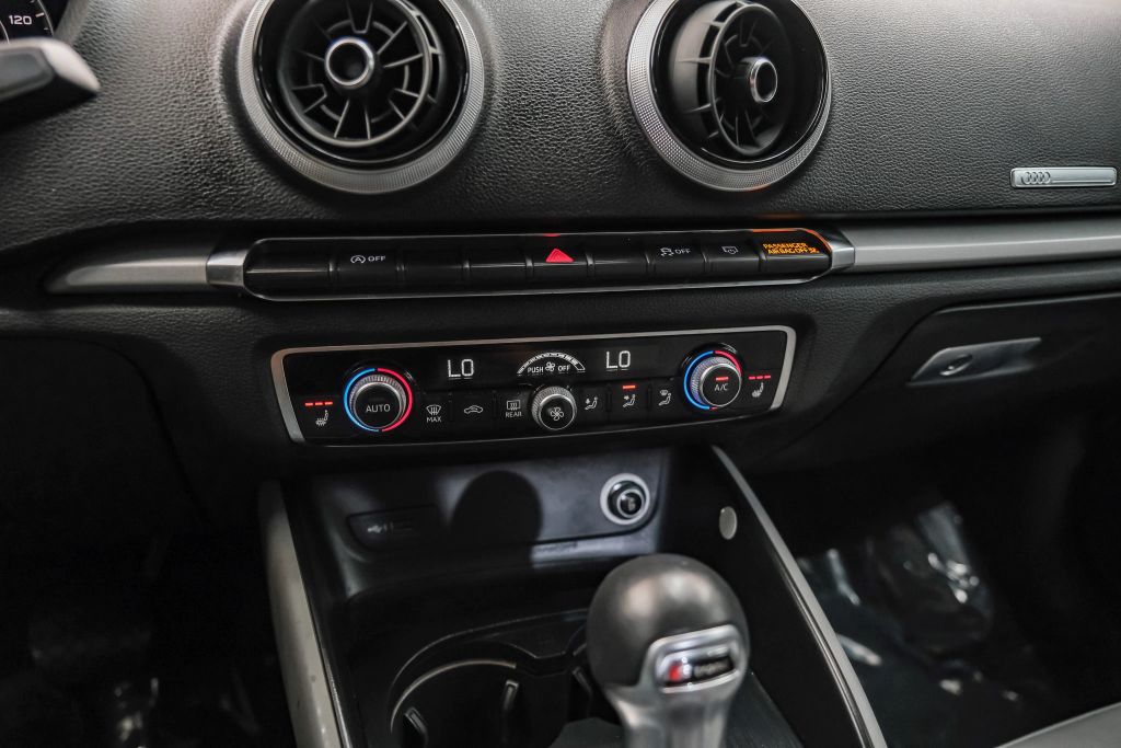 2018 AUDI A3 SEDAN 4-CYL, TURBO, 2.0 LITER PREMIUM SEDAN 4D
