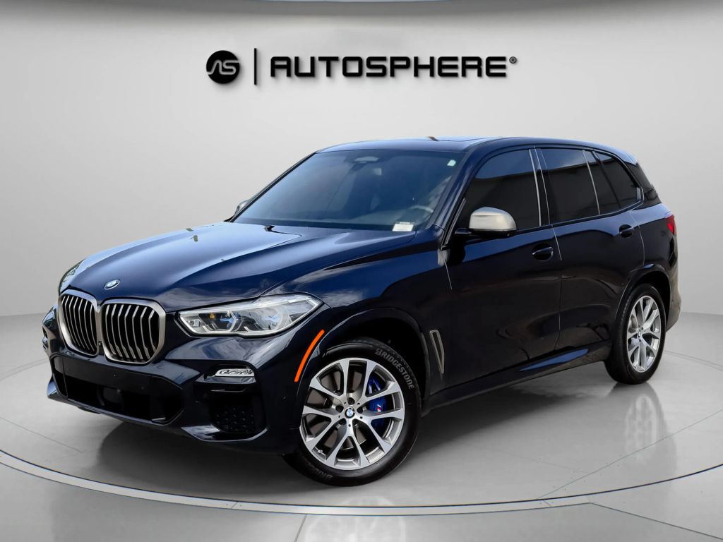 2020 BMW X5 SUV V8, TWIN TURBO, 4.4 LITER M50I SPORT UTILITY 4D