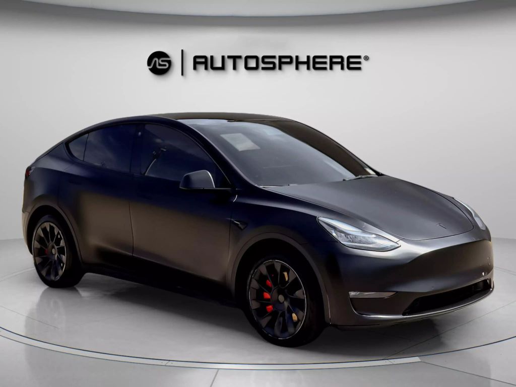 2021 TESLA MODEL Y SUV DUAL AC ELECTRIC MOTORS LONG RANGE SPORT UTILITY 4D