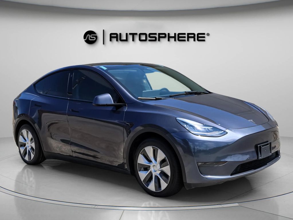 2021 TESLA MODEL Y SUV DUAL AC ELECTRIC MOTORS LONG RANGE SPORT UTILITY 4D