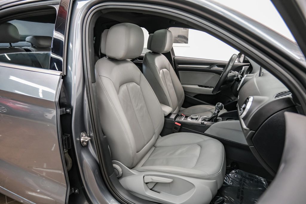 2018 AUDI A3 SEDAN 4-CYL, TURBO, 2.0 LITER PREMIUM SEDAN 4D
