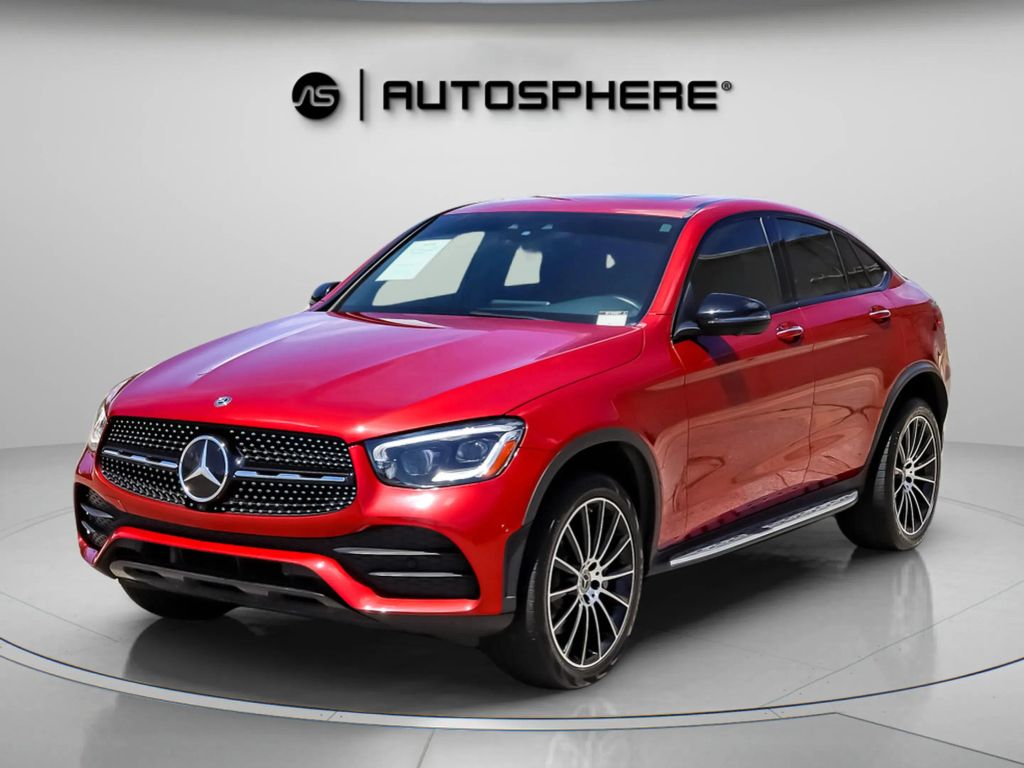 2020 MERCEDES-BENZ GLC COUPE SUV 4-CYL, TURBO, 2.0 LITER GLC 300 4MATIC SPORT UTILITY 4D