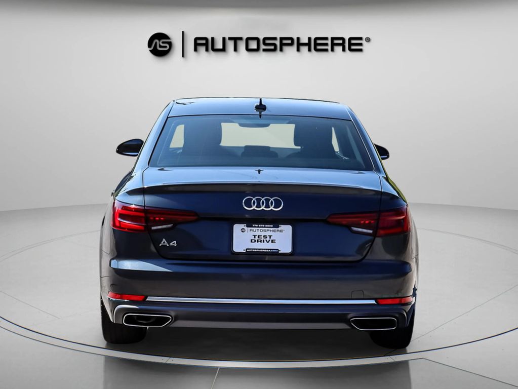 2019 AUDI A4 SEDAN 4-CYL, TURBO, 2.0 LITER PREMIUM SEDAN 4D
