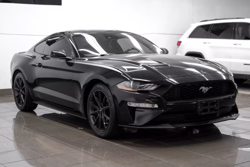 2019 FORD MUSTANG COUPE 4-CYL, TURBO, ECOBOOST, 2.3 LITER ECOBOOST PREMIUM COUPE 2D