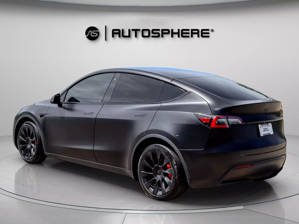 2021 TESLA MODEL Y SUV DUAL AC ELECTRIC MOTORS LONG RANGE SPORT UTILITY 4D