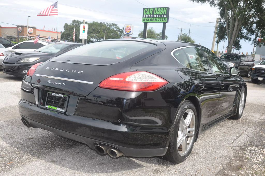 2013 PORSCHE PANAMERA SEDAN V8, 4.8 LITER S SEDAN 4D