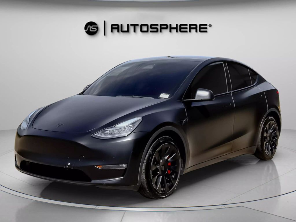 2021 TESLA MODEL Y SUV DUAL AC ELECTRIC MOTORS LONG RANGE SPORT UTILITY 4D