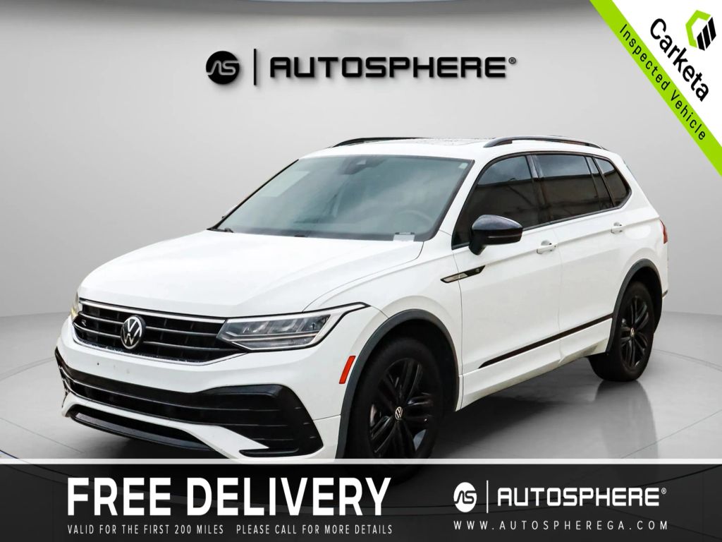 2022 VOLKSWAGEN TIGUAN SUV 4-CYL, TURBO, 2.0 LITER SE R-LINE BLACK SPORT UTILITY 4D