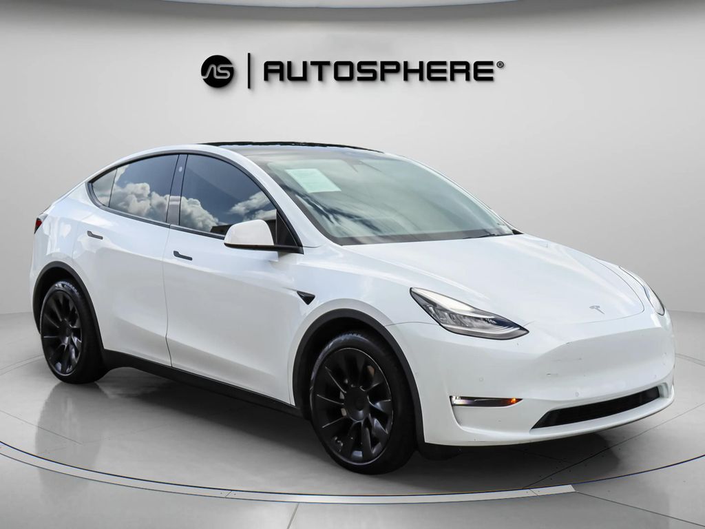 2021 TESLA MODEL Y SUV DUAL AC ELECTRIC MOTORS LONG RANGE SPORT UTILITY 4D