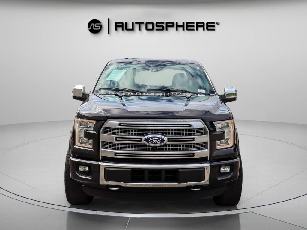 2015 FORD F150 SUPERCREW CAB PICKUP V6, ECOBOOST, TT, 3.5L PLATINUM PICKUP 4D 5 1/2 FT