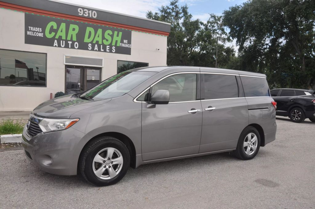 2013 NISSAN QUEST VAN V6, 3.5 LITER SV MINIVAN 4D