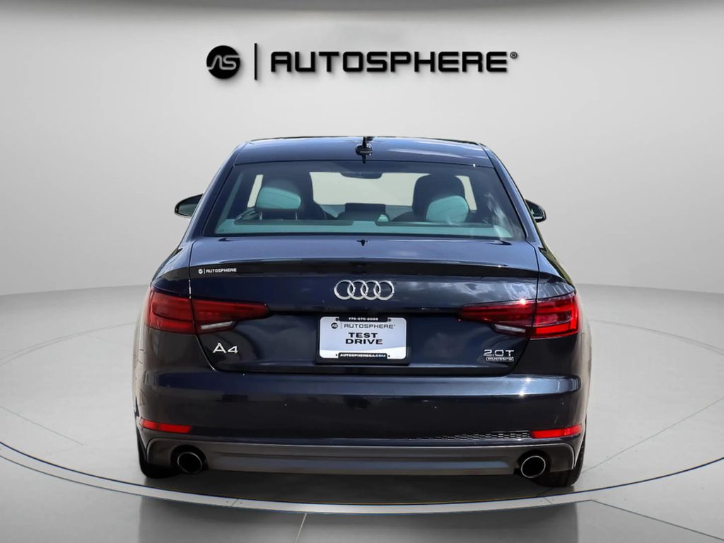 2018 AUDI A4 SEDAN 4-CYL, TURBO, 2.0 LITER PREMIUM PLUS SEDAN 4D