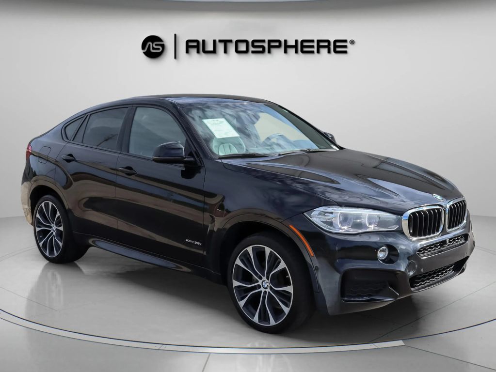 2018 BMW X6 SUV 6-CYL, TURBO, 3.0 LITER XDRIVE35I SPORT UTILITY 4D