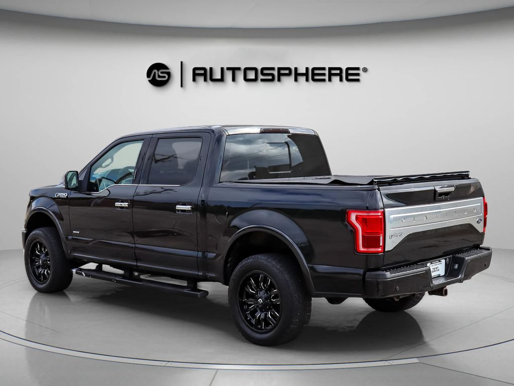 2015 FORD F150 SUPERCREW CAB PICKUP V6, ECOBOOST, TT, 3.5L PLATINUM PICKUP 4D 5 1/2 FT
