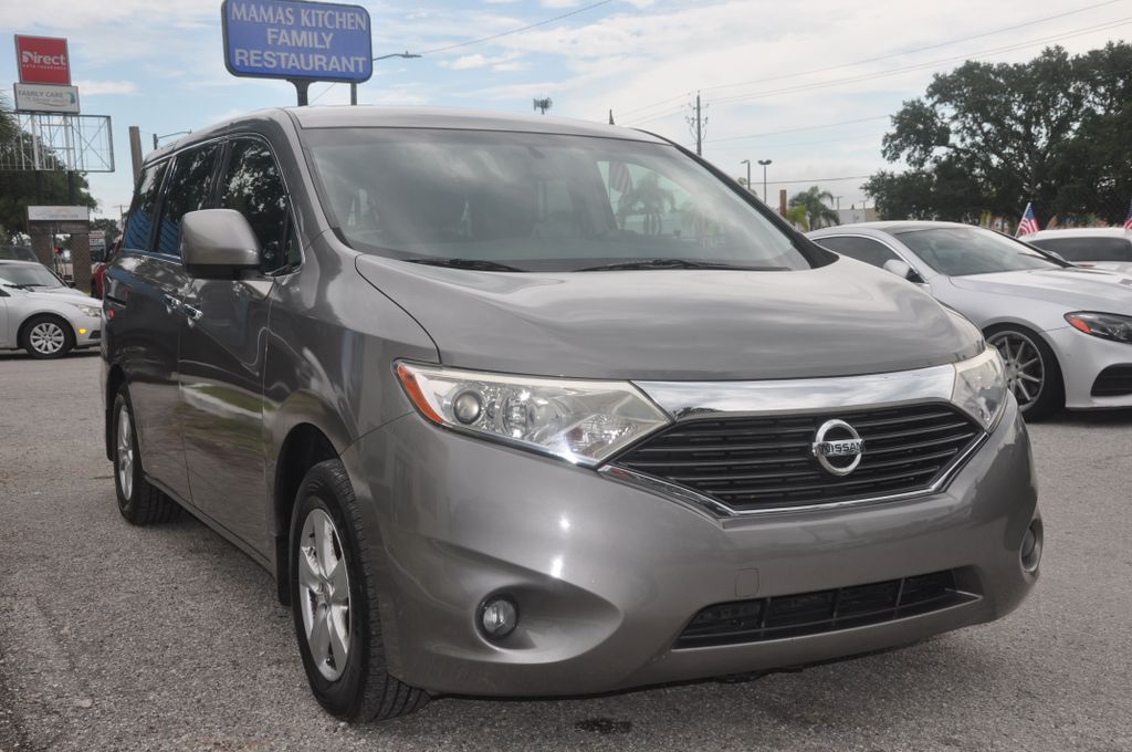 2013 NISSAN QUEST VAN V6, 3.5 LITER SV MINIVAN 4D