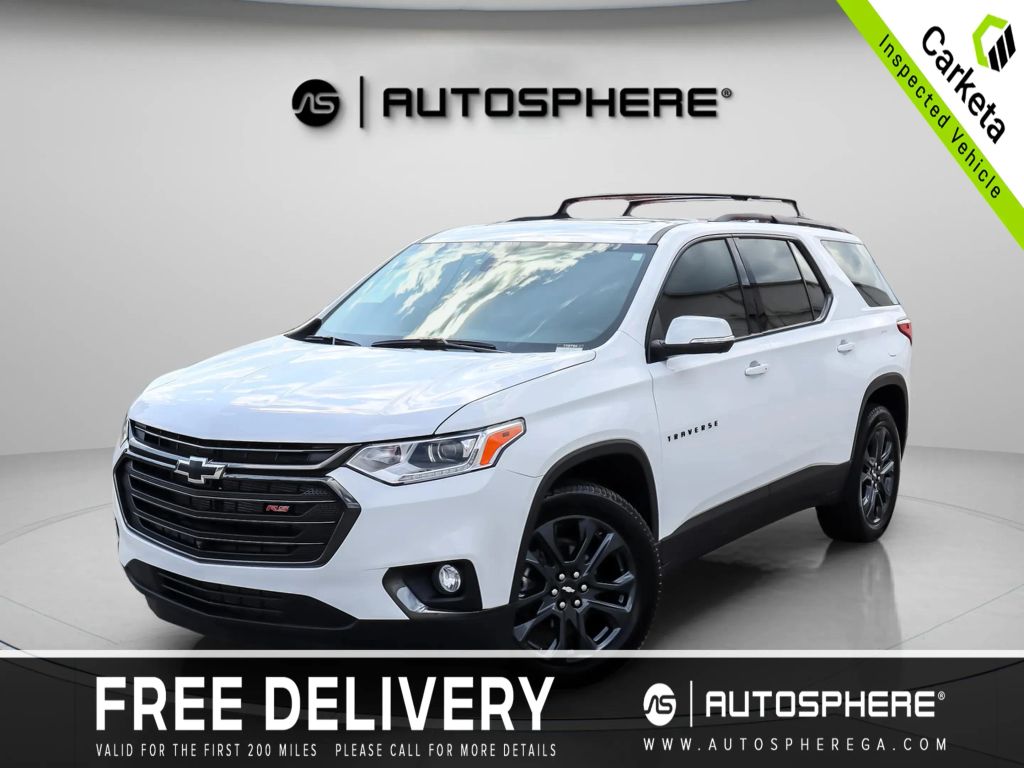 2021 CHEVROLET TRAVERSE SUV V6, 3.6 LITER RS SPORT UTILITY 4D