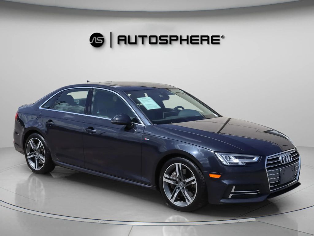 2018 AUDI A4 SEDAN 4-CYL, TURBO, 2.0 LITER PREMIUM PLUS SEDAN 4D