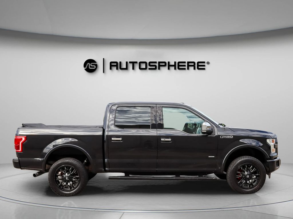 2015 FORD F150 SUPERCREW CAB PICKUP V6, ECOBOOST, TT, 3.5L PLATINUM PICKUP 4D 5 1/2 FT