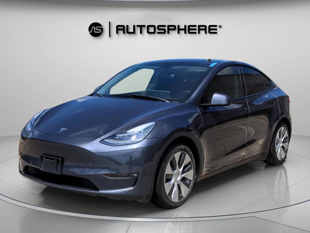 2021 TESLA MODEL Y SUV DUAL AC ELECTRIC MOTORS LONG RANGE SPORT UTILITY 4D