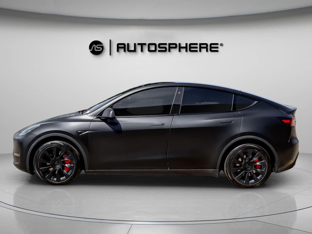 2021 TESLA MODEL Y SUV DUAL AC ELECTRIC MOTORS LONG RANGE SPORT UTILITY 4D