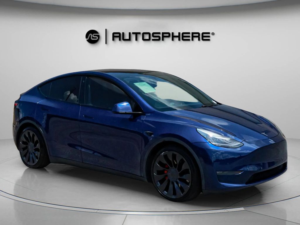 2020 TESLA MODEL Y SUV DUAL AC ELECTRIC MOTORS PERFORMANCE SPORT UTILITY 4D