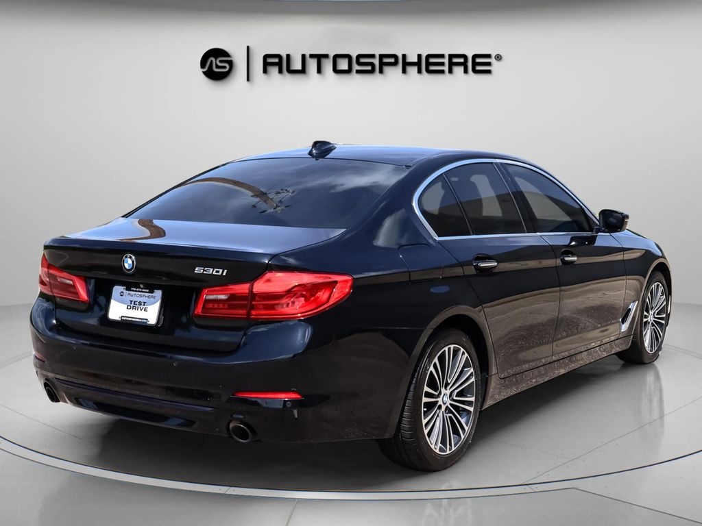 2018 BMW 5 SERIES SEDAN 4-CYL, TWIN TURBO, 2.0 LITER 530I SEDAN 4D