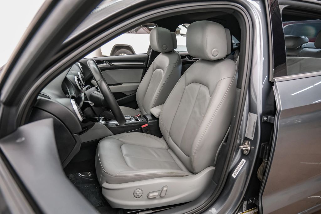 2018 AUDI A3 SEDAN 4-CYL, TURBO, 2.0 LITER PREMIUM SEDAN 4D