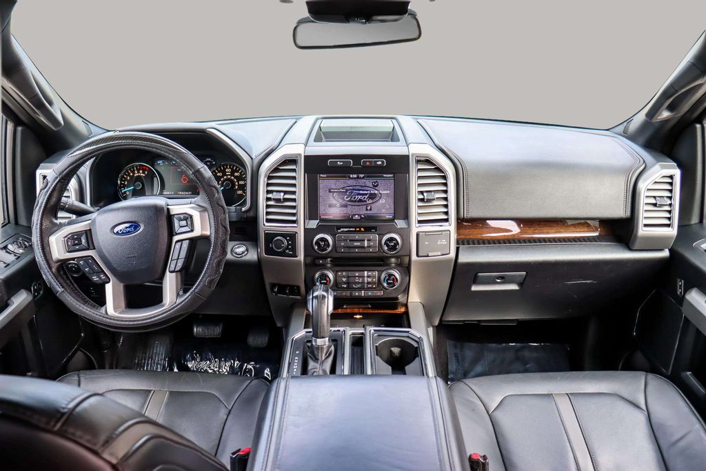 2015 FORD F150 SUPERCREW CAB PICKUP V6, ECOBOOST, TT, 3.5L PLATINUM PICKUP 4D 5 1/2 FT