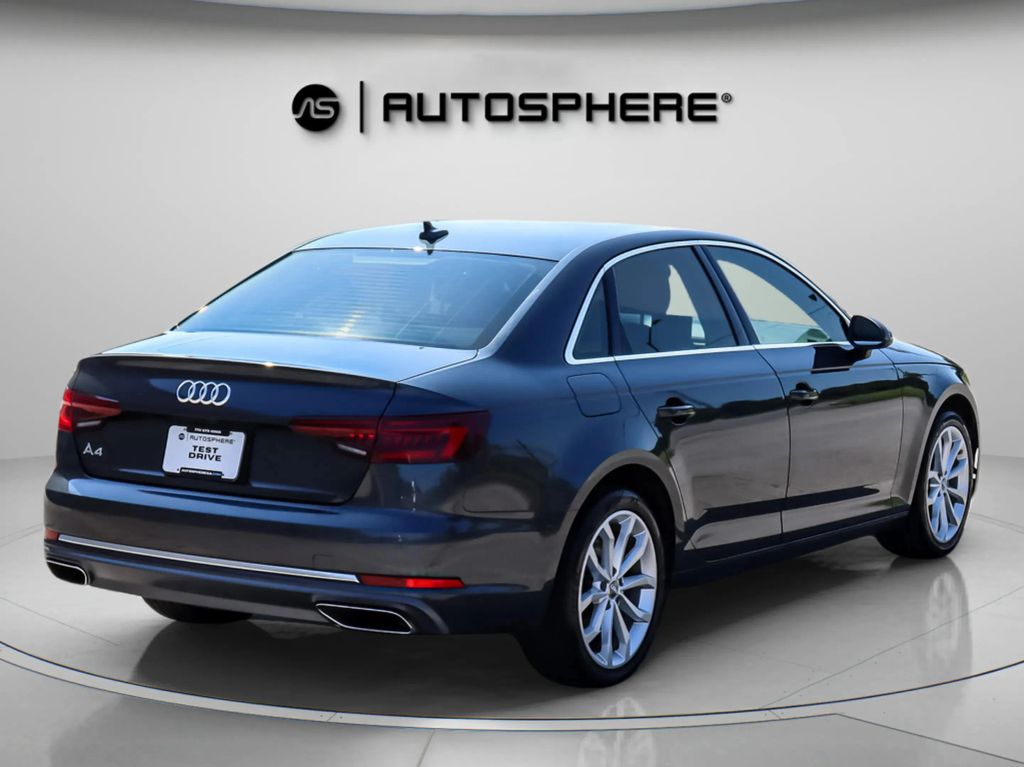 2019 AUDI A4 SEDAN 4-CYL, TURBO, 2.0 LITER PREMIUM SEDAN 4D