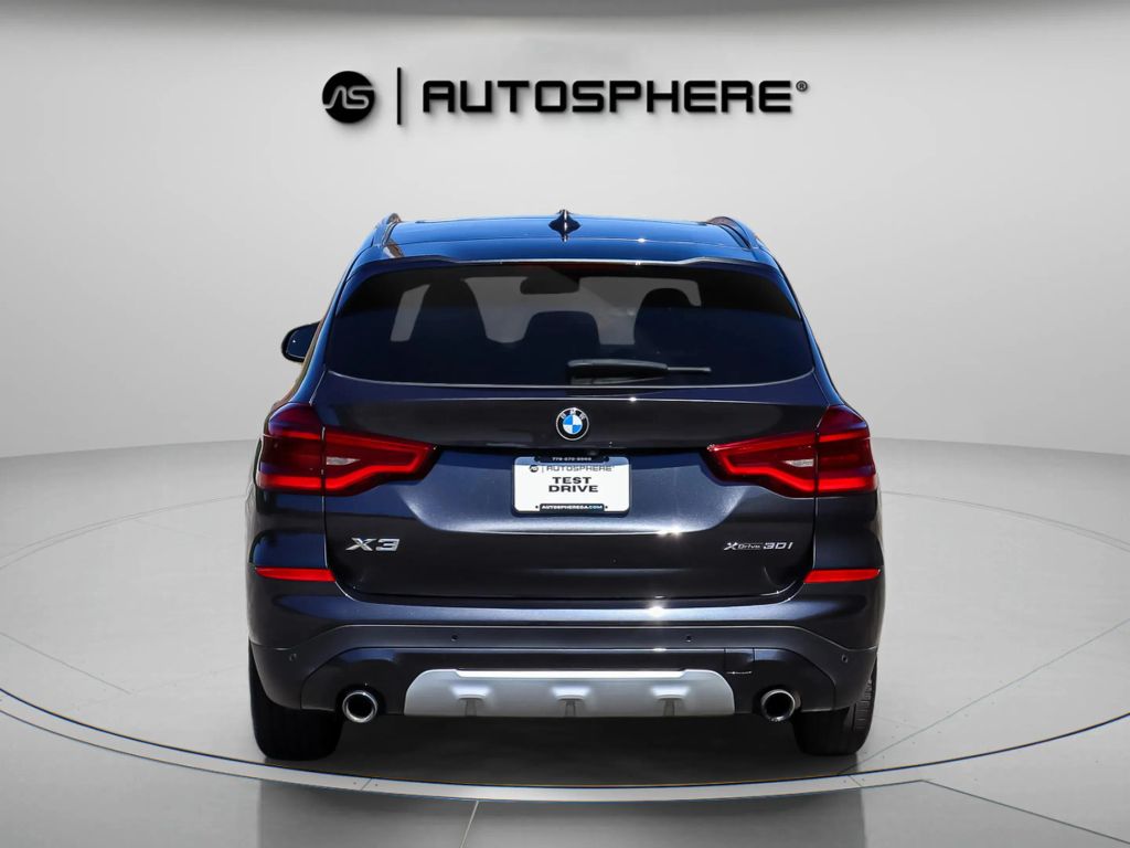 2021 BMW X3 SUV 4-CYL, TURBO, 2.0 LITER XDRIVE30I SPORT UTILITY 4D