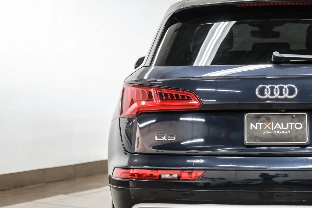 2018 AUDI Q5 SUV 4-CYL, TURBO, 2.0 LITER PREMIUM SPORT UTILITY 4D