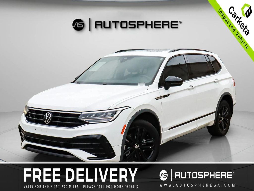 2022 VOLKSWAGEN TIGUAN SUV 4-CYL, TURBO, 2.0 LITER SE R-LINE BLACK SPORT UTILITY 4D