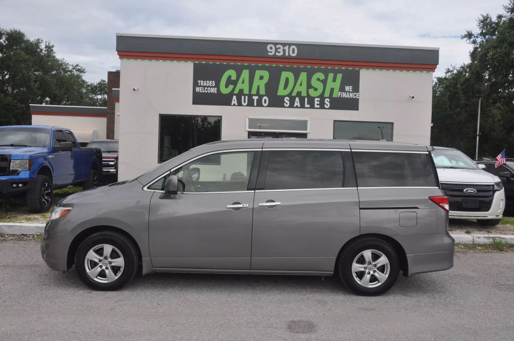 2013 NISSAN QUEST VAN V6, 3.5 LITER SV MINIVAN 4D
