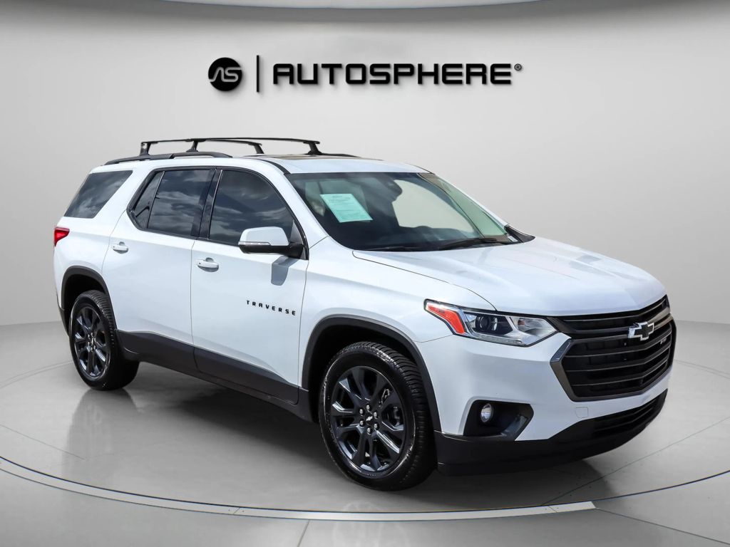 2021 CHEVROLET TRAVERSE SUV V6, 3.6 LITER RS SPORT UTILITY 4D