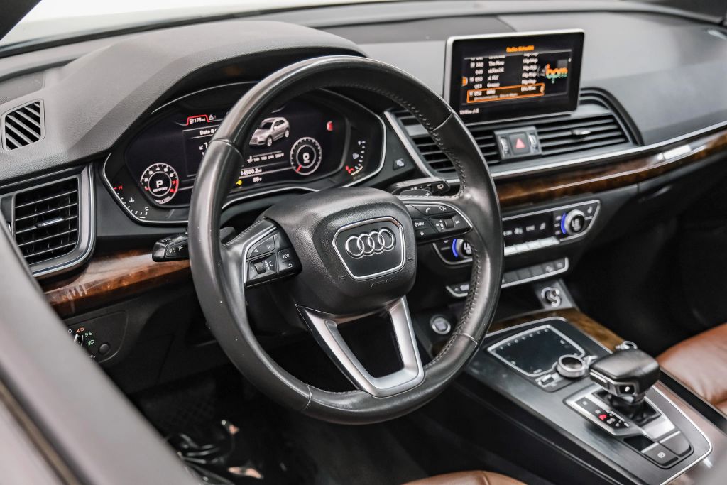 2018 AUDI Q5 SUV 4-CYL, TURBO, 2.0 LITER PREMIUM SPORT UTILITY 4D