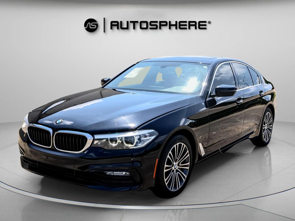 2018 BMW 5 SERIES SEDAN 4-CYL, TWIN TURBO, 2.0 LITER 530I SEDAN 4D