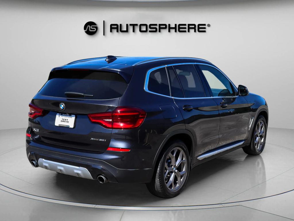 2021 BMW X3 SUV 4-CYL, TURBO, 2.0 LITER XDRIVE30I SPORT UTILITY 4D
