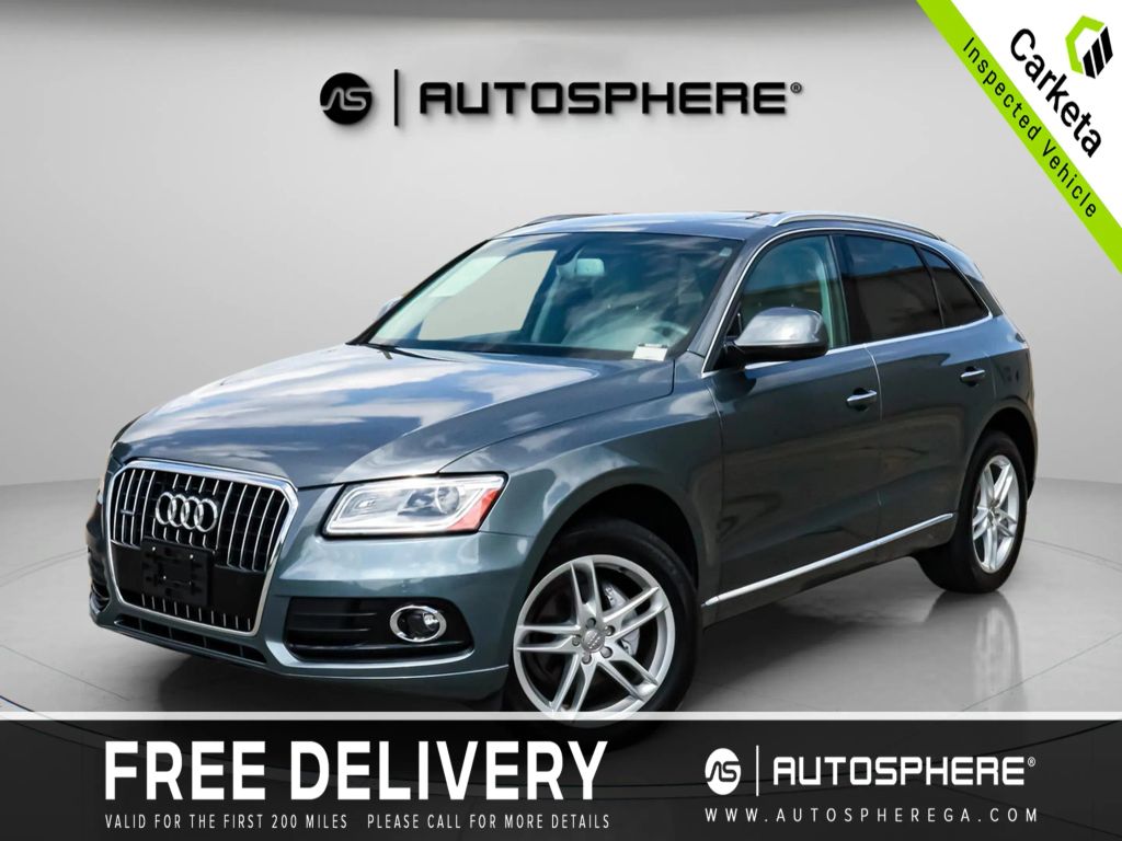 2016 AUDI Q5 SUV 4-CYL, TURBO, 2.0 LITER 2.0T PREMIUM PLUS SPORT UTILITY 4D