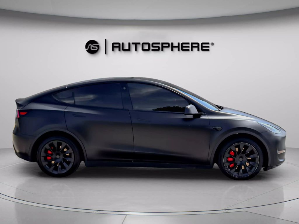 2021 TESLA MODEL Y SUV DUAL AC ELECTRIC MOTORS LONG RANGE SPORT UTILITY 4D