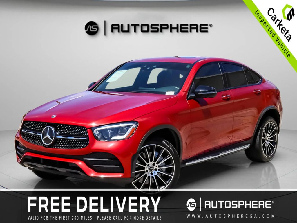 2020 MERCEDES-BENZ GLC COUPE SUV 4-CYL, TURBO, 2.0 LITER GLC 300 4MATIC SPORT UTILITY 4D