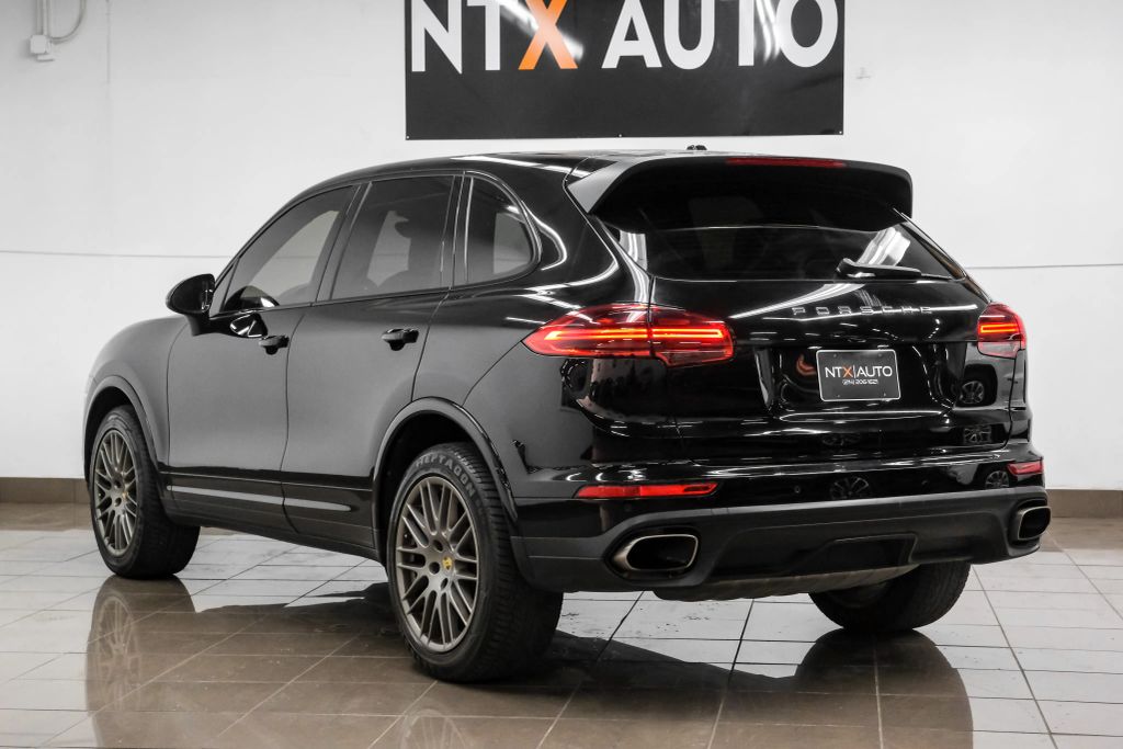 2018 PORSCHE CAYENNE SUV V6, 3.6 LITER PLATINUM EDITION SPORT UTILITY 4D