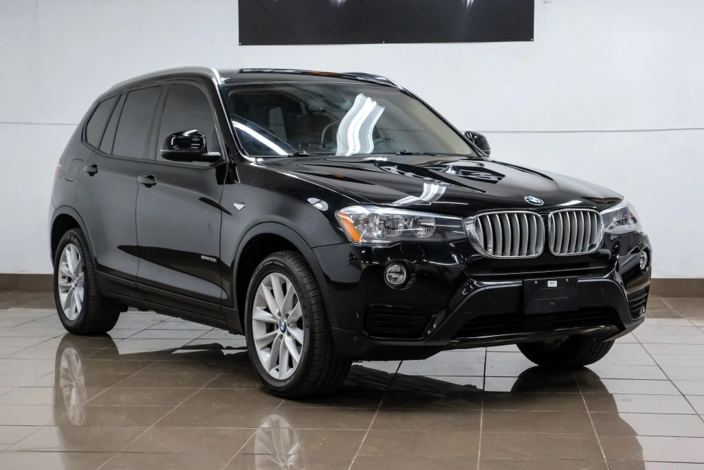 2017 BMW X3 SUV 4-CYL, TURBO, 2.0 LITER SDRIVE28I SPORT UTILITY 4D